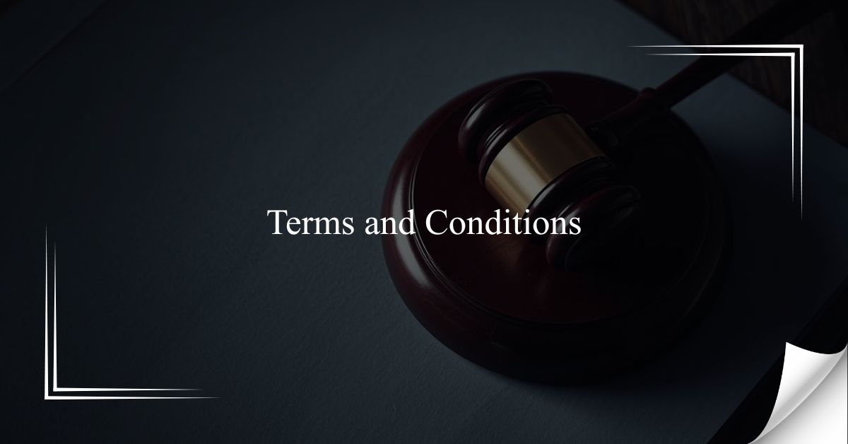 Terms and Conditions